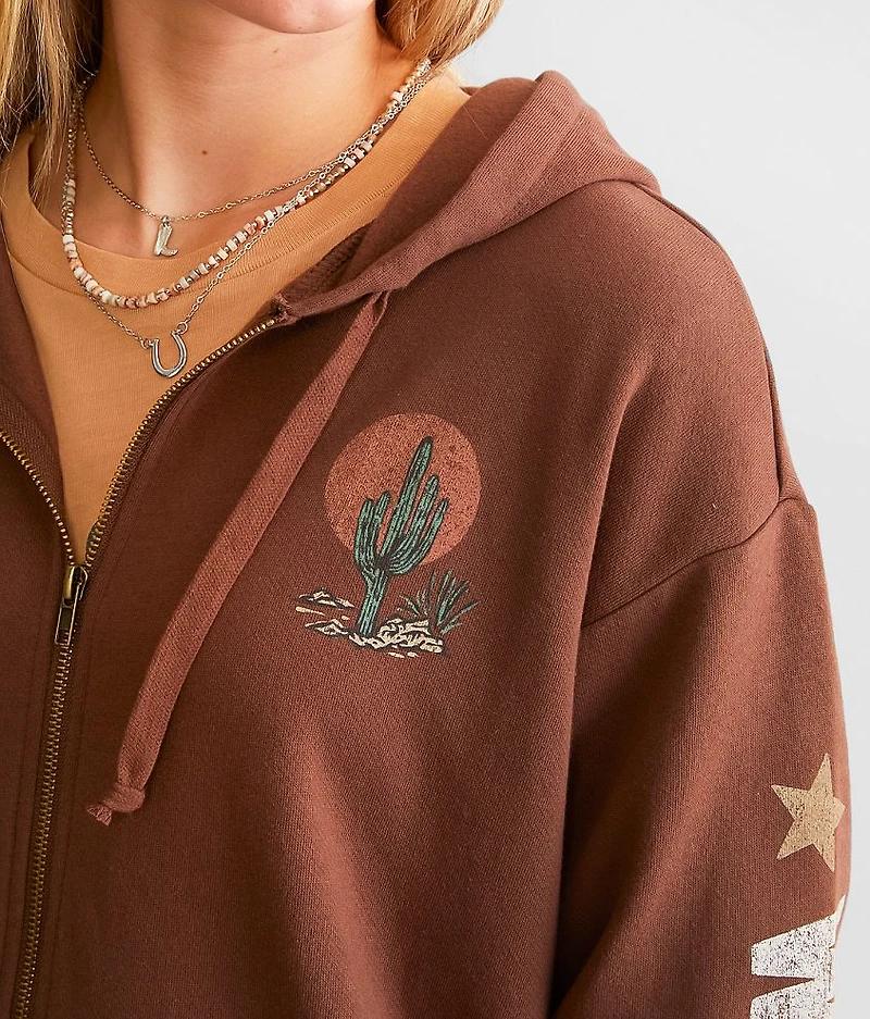 Wander The West Oversized Hoodie