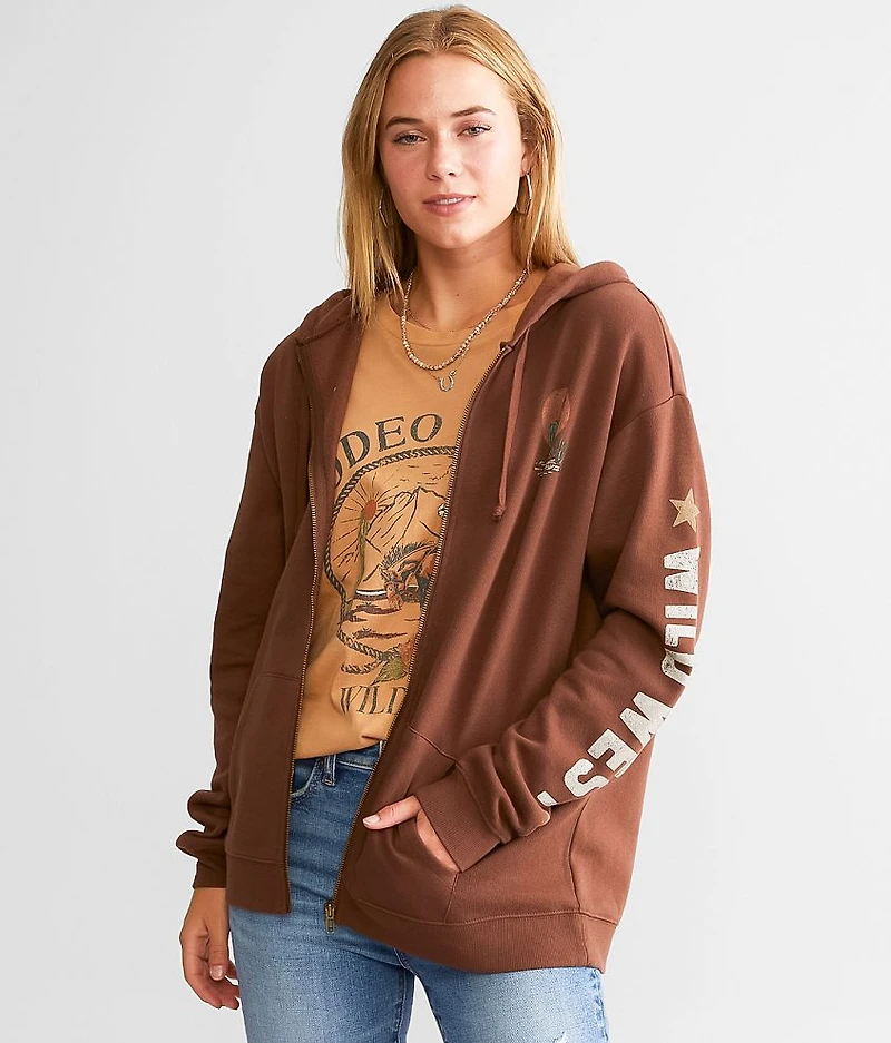 Wander The West Oversized Hoodie