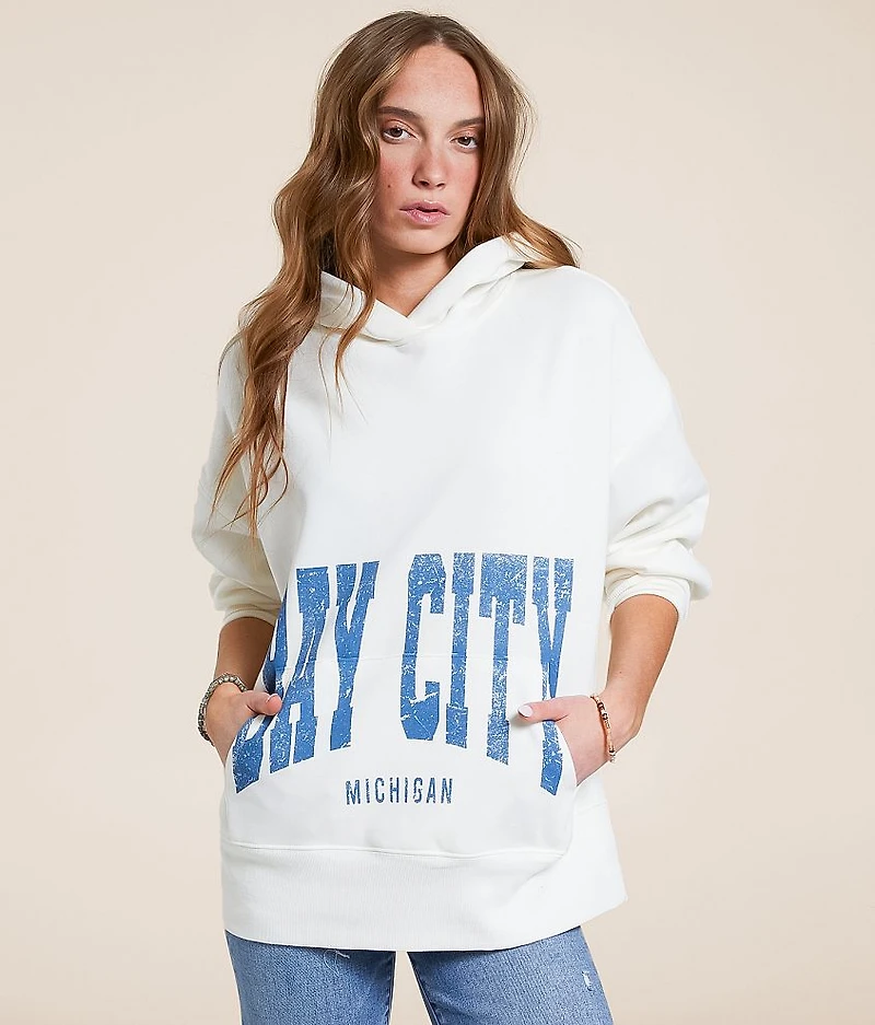 Bay City Michigan Hooded Sweatshirt