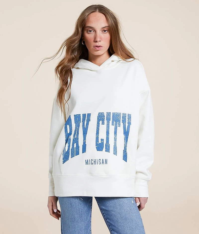 Bay City Michigan Hooded Sweatshirt