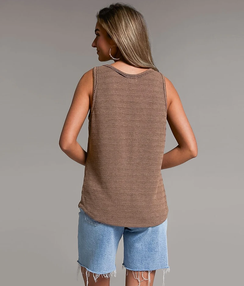 Textured Tank Top