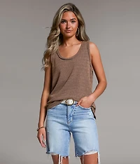 Textured Tank Top