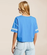 Sport Stripe Cropped T-Shirt
