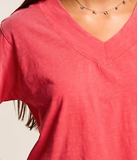 Slub Knit T-Shirt