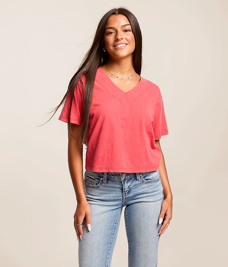 Slub Knit T-Shirt