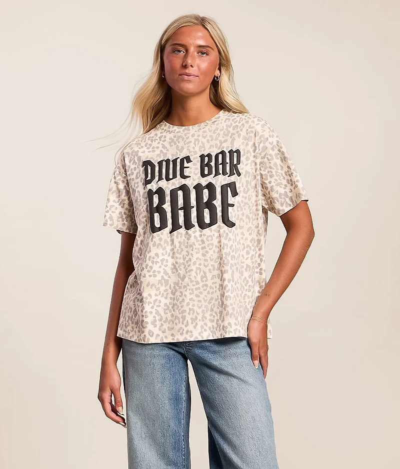 Dive Bar Babe Oversized T-Shirt
