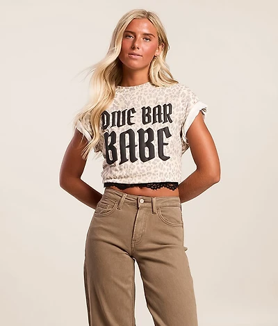 Dive Bar Babe Oversized T-Shirt