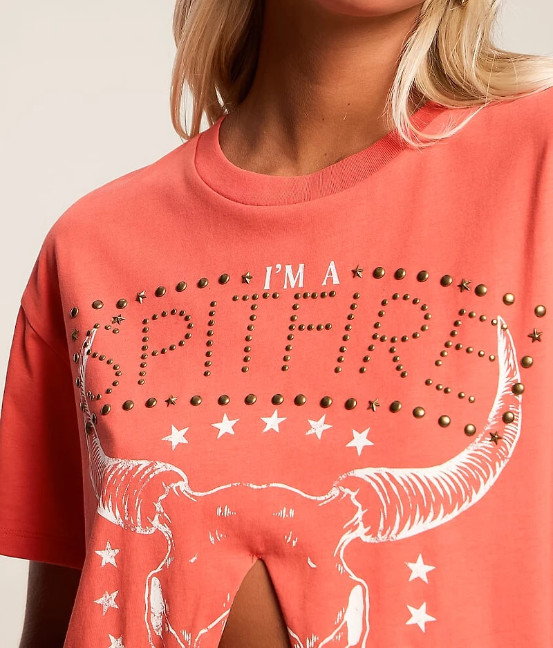 I'm A Spitfire Oversized T-Shirt