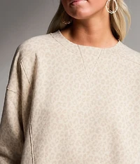 Cheetah Print Pullover
