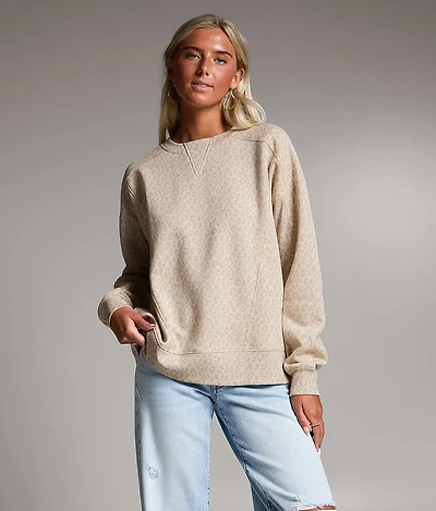 Cheetah Print Pullover