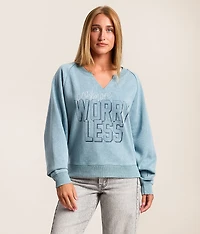Pray More Worry Less Pullover