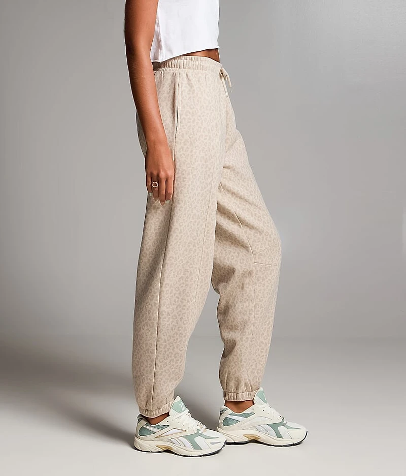 Cheetah Print Jogger