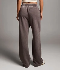 Burnout Wide Leg Sweatpant