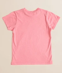 Girls - Cherries & Leopard Bow T-Shirt
