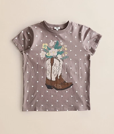 Girls - Cowboy Boot T-Shirt