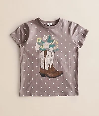 Girls - Cowboy Boot T-Shirt