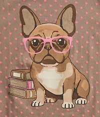 Girls - Back To School Frenchie T-Shirt