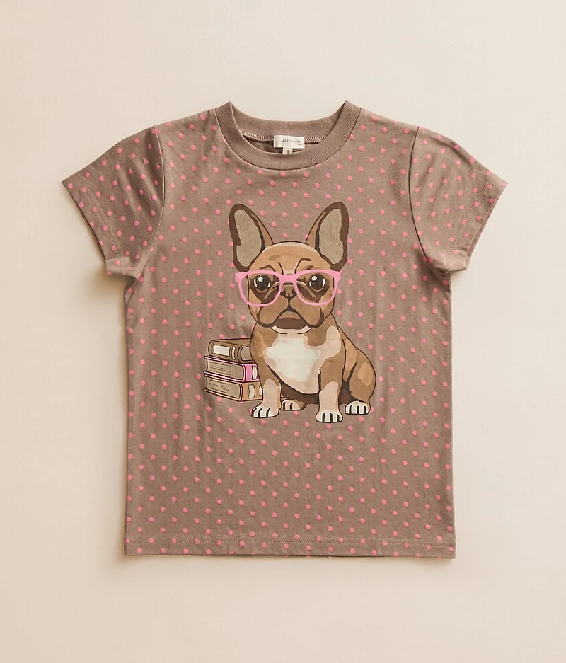 Girls - Back To School Frenchie T-Shirt