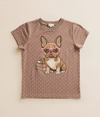 Girls - Back To School Frenchie T-Shirt