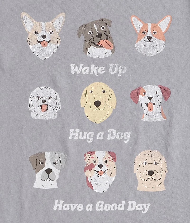 Girls - Hug A Dog T-Shirt