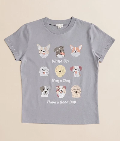 Girls - Hug A Dog T-Shirt