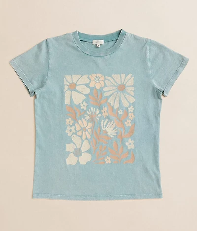 Girls - Floral T-Shirt