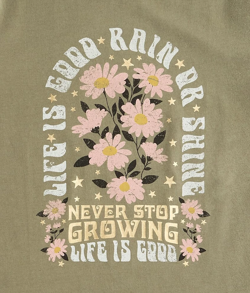 Girls - Life Is Good Rain Or Shine T-Shirt