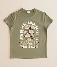 Girls - Life Is Good Rain Or Shine T-Shirt