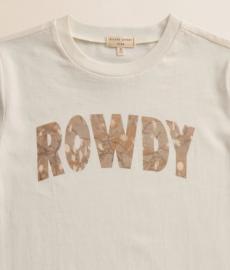 Girls - Rowdy Camo T-Shirt
