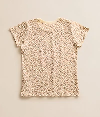 Girls - Strawberry Leopard T-Shirt