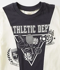 Girls - Athletic Split T-Shirt