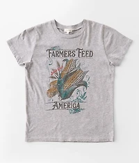 Girls - Farmers Feed America T-Shirt