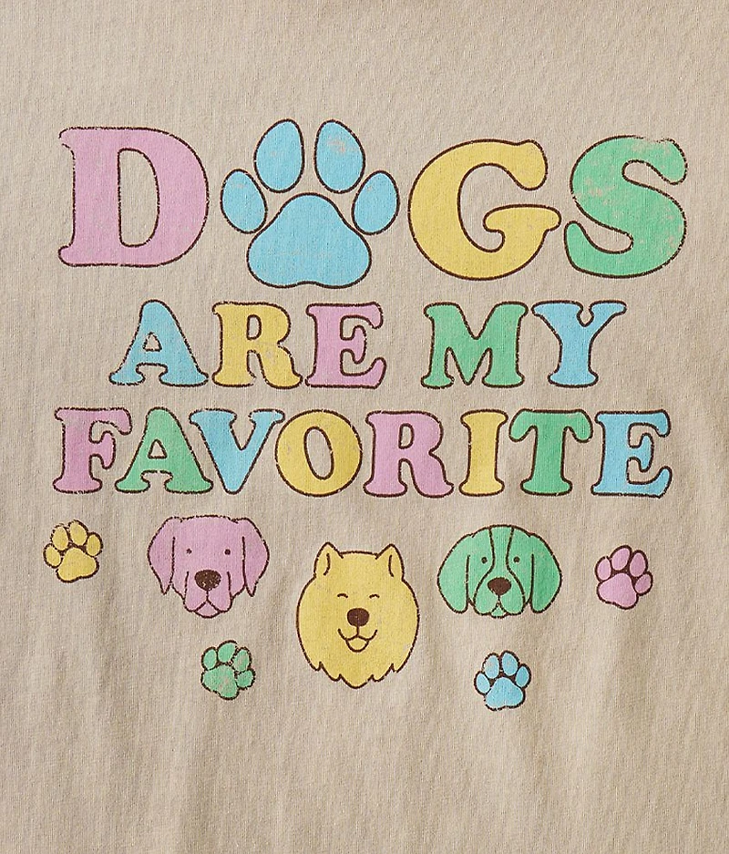 Girls - Dogs Are My Favorite T-Shirt