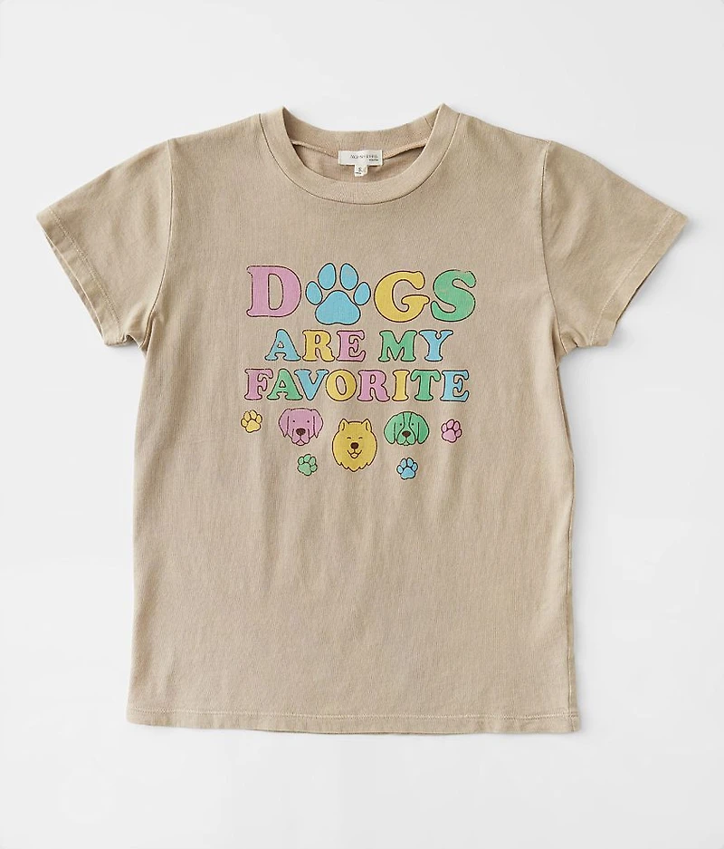 Girls - Dogs Are My Favorite T-Shirt