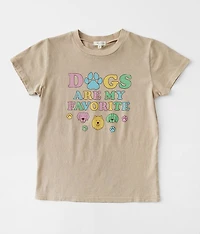 Girls - Dogs Are My Favorite T-Shirt