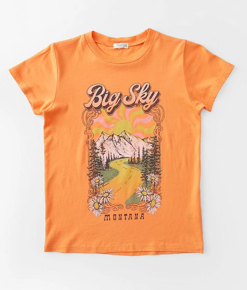 Girls - Big Sky Montana T-Shirt