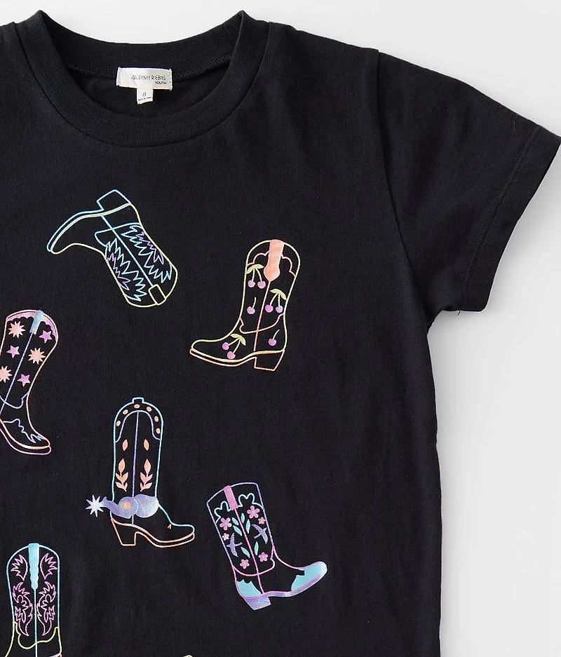 Girls - Cowgirl Boots T-Shirt