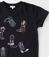 Girls - Cowgirl Boots T-Shirt