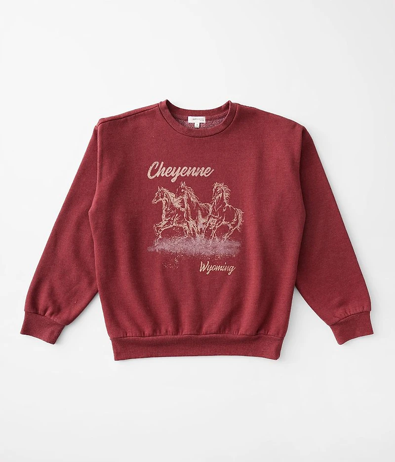 Girls - Cheyenne, Wyoming Pullover