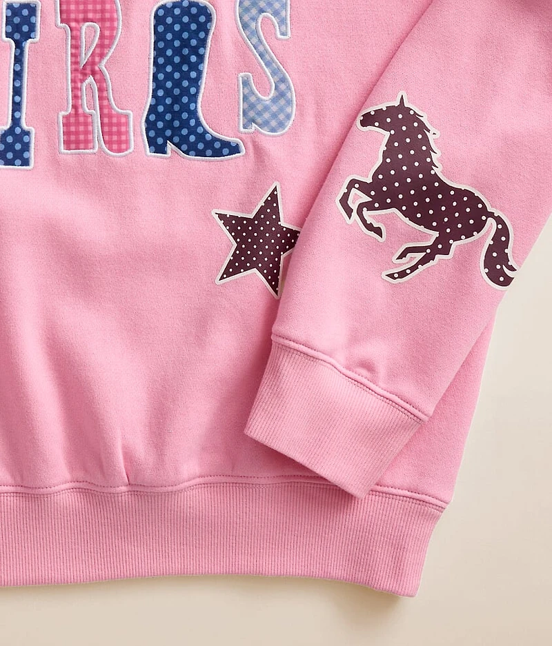Girls - Let's Go Oversized Pullover