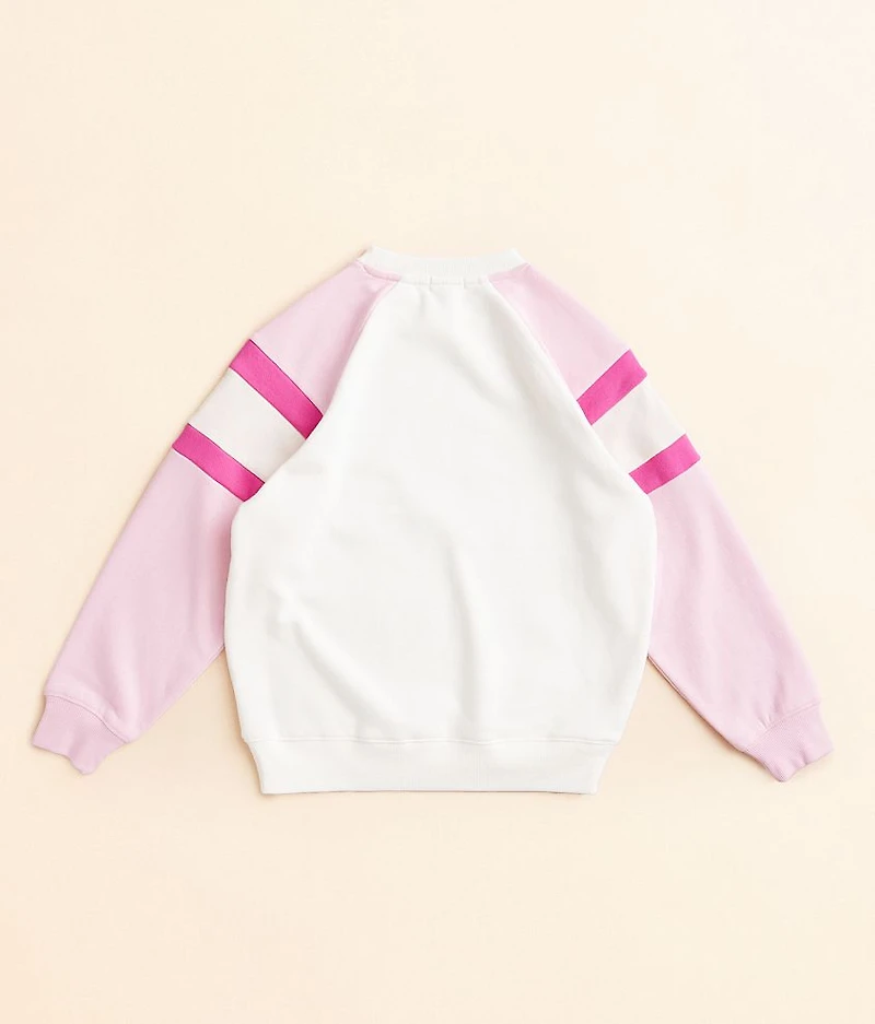 Girls - Leopard Lightning Bolt Pullover