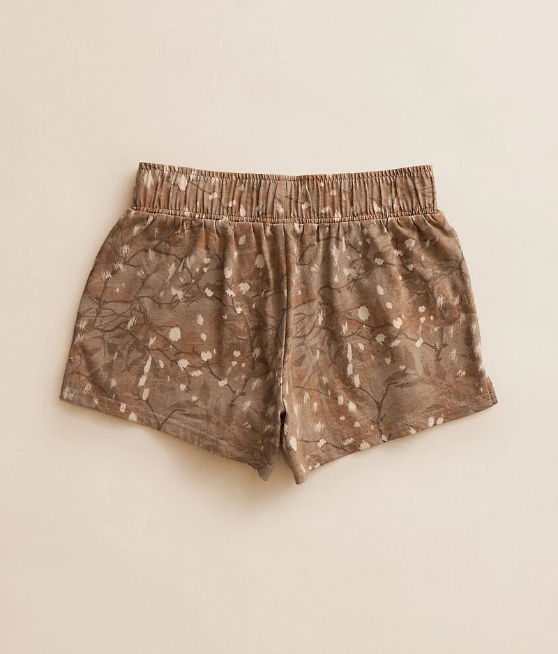 Girls - Camo Stretch Shorts