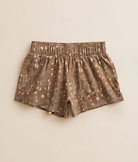 Girls - Camo Stretch Shorts