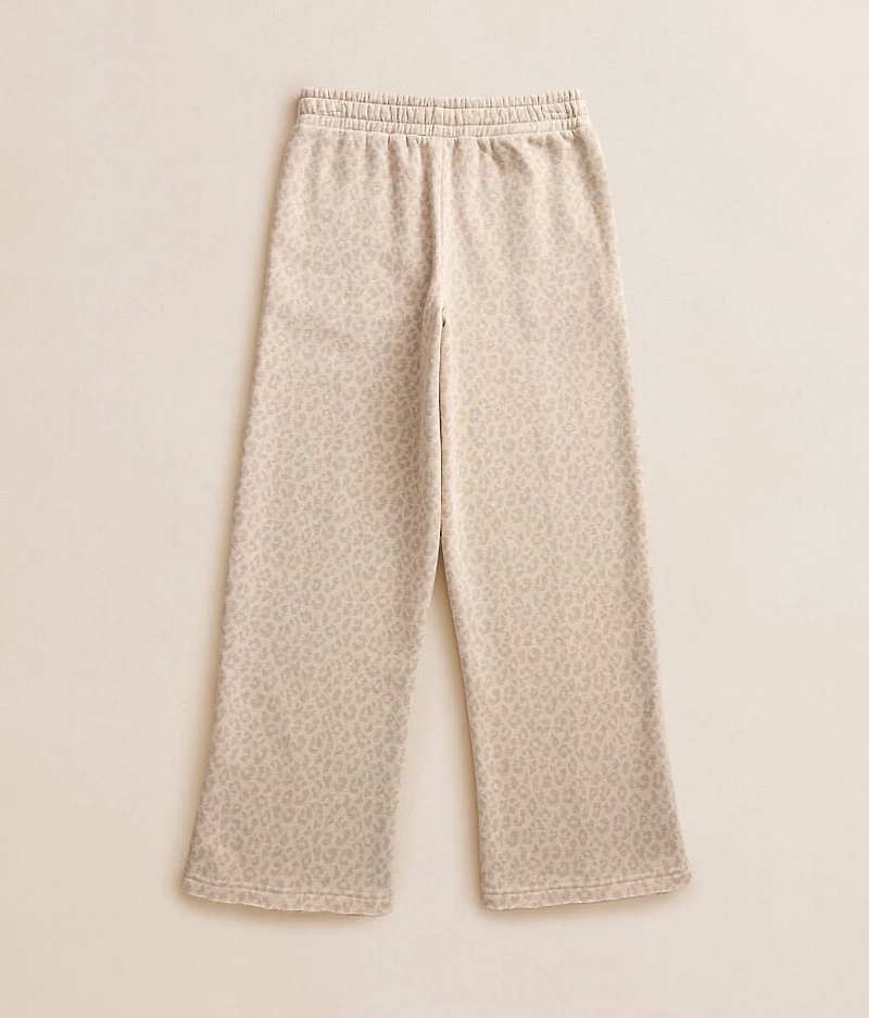 Girls - Cheetah Wide Leg Pant