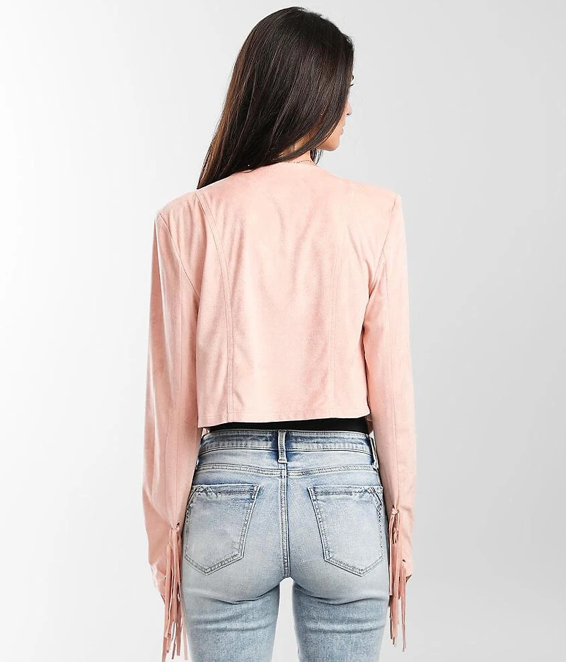 Fringe Cropped Jacket