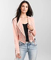 Fringe Cropped Jacket
