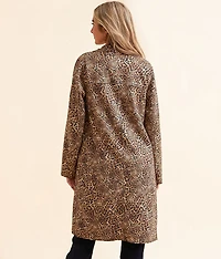 Cheetah Trench Jacket