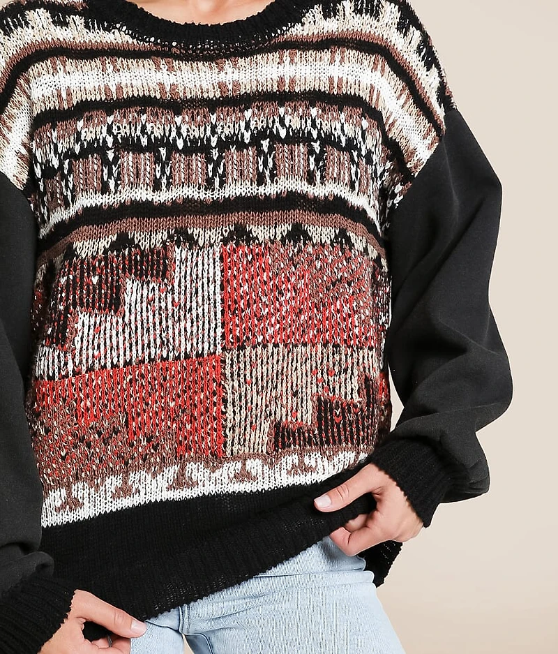 Mixed Sweater