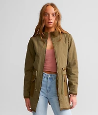 Quilted Ripstop Shacket