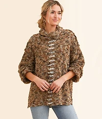 Marled Eyelash Sweater